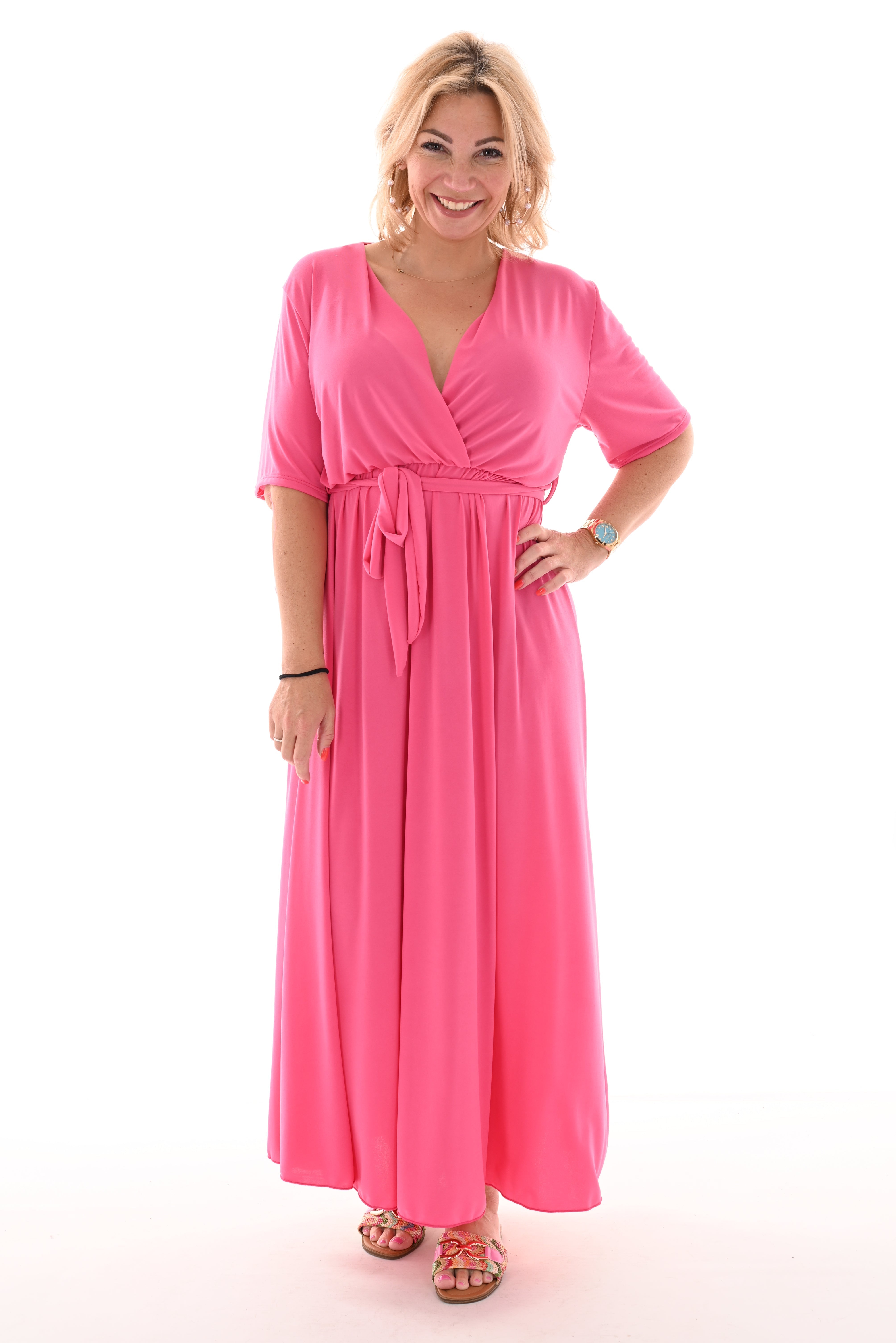 Carla - Maxi Dress Travel with Belt