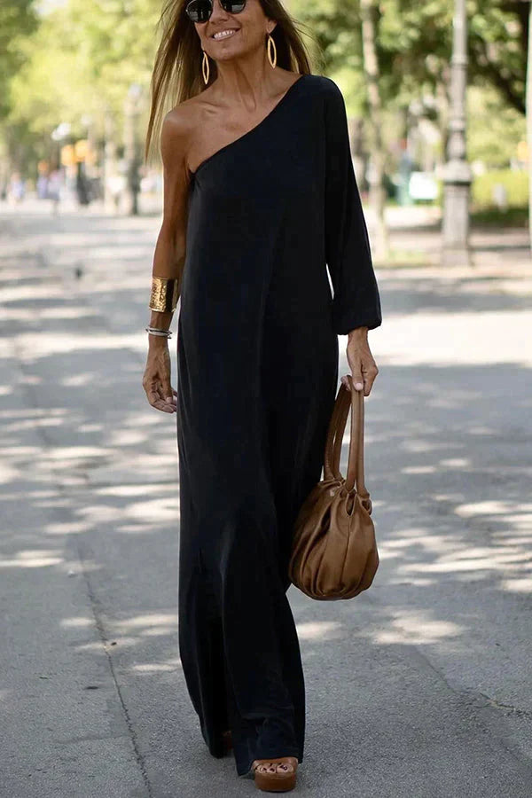 Ilona - One-shoulder maxi dress