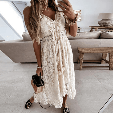 Alyssa - Bohemian summer evening long dresses