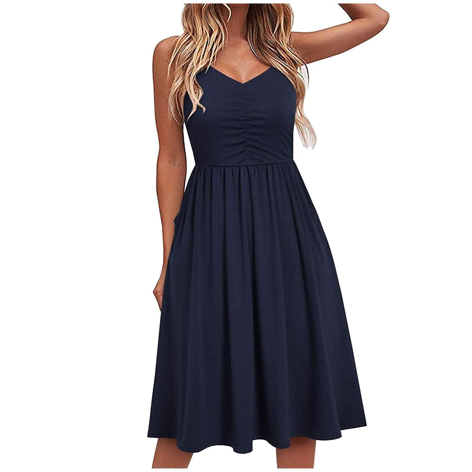 Helen - Elegant midi dress for summer