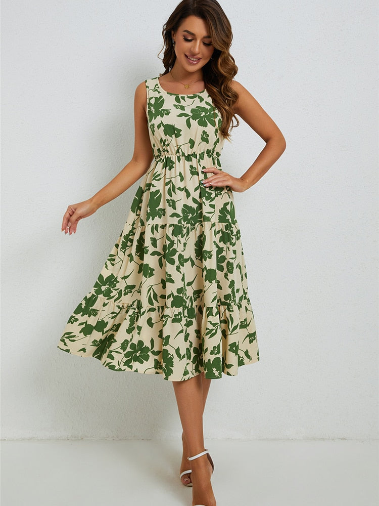 Hetty - Floral midi dress