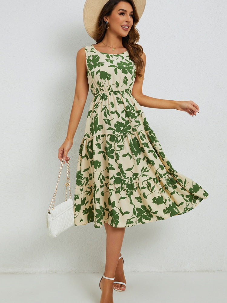 Hetty - Floral midi dress