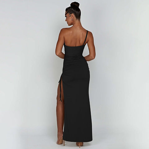 Zelie - One-shoulder maxi dress