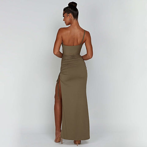 Zelie - One-shoulder maxi dress