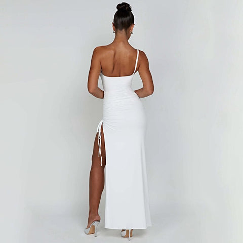 Zelie - One-shoulder maxi dress