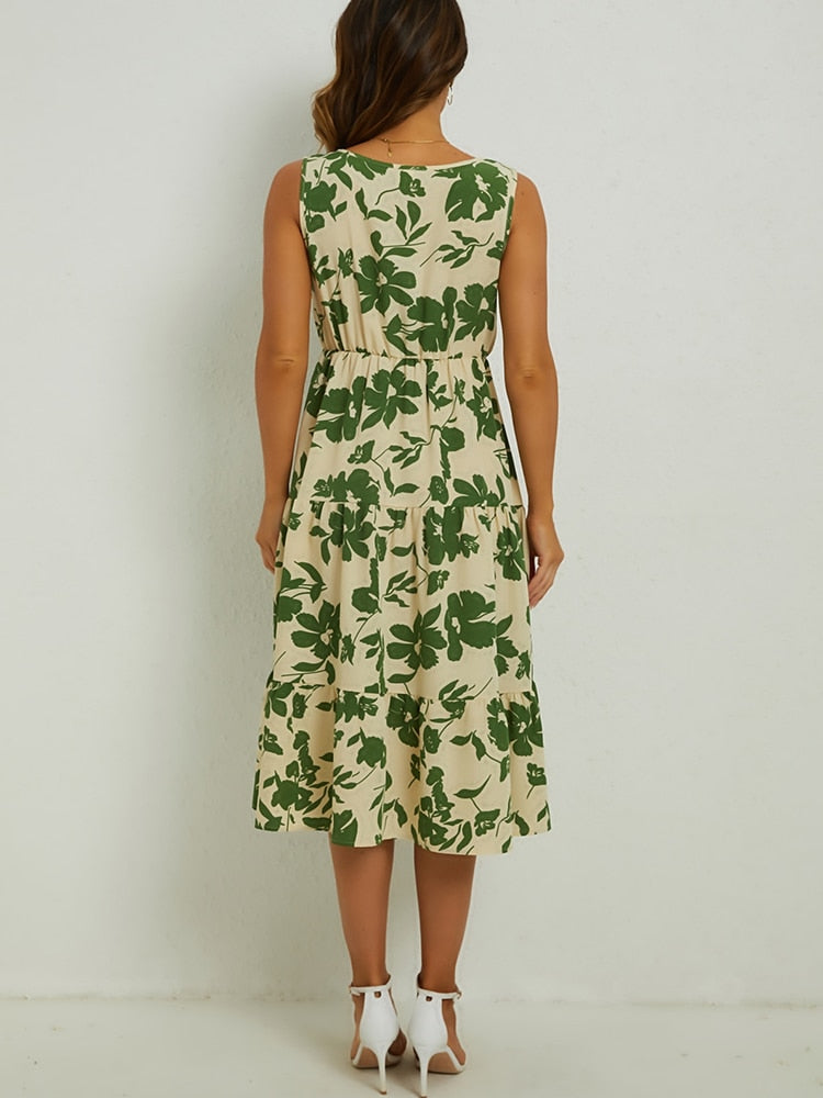 Hetty - Floral midi dress