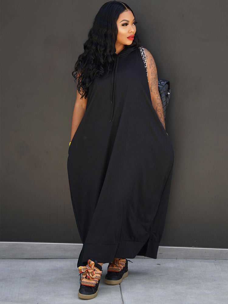 Bianka - Sleeveless Drawstring Dress