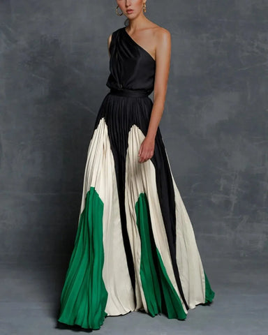 Camila - One-shoulder maxi dresses