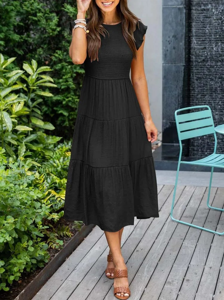 Brigitte - Comfortable maxi dress for summer