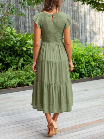 Brigitte - Comfortable maxi dress for summer