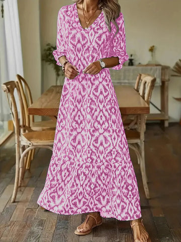 Bryanna - Maxi dress with half sleeves