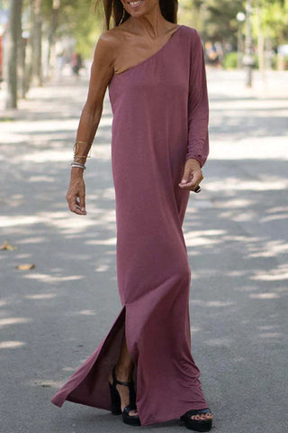 Ilona - One-shoulder maxi dress