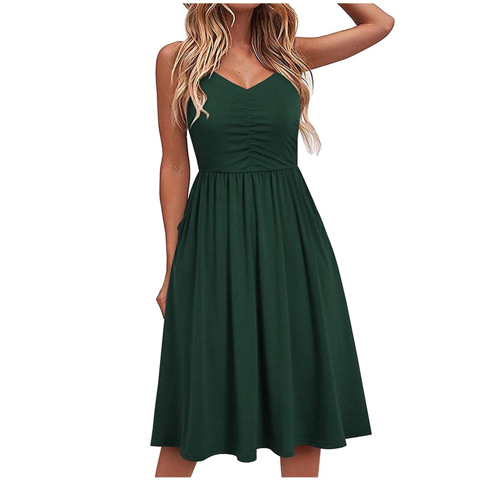 Helen - Elegant midi dress for summer