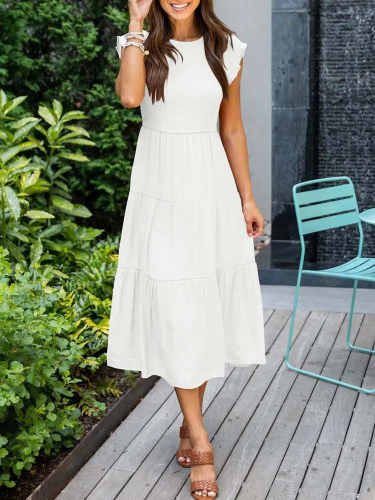 Brigitte - Comfortable maxi dress for summer